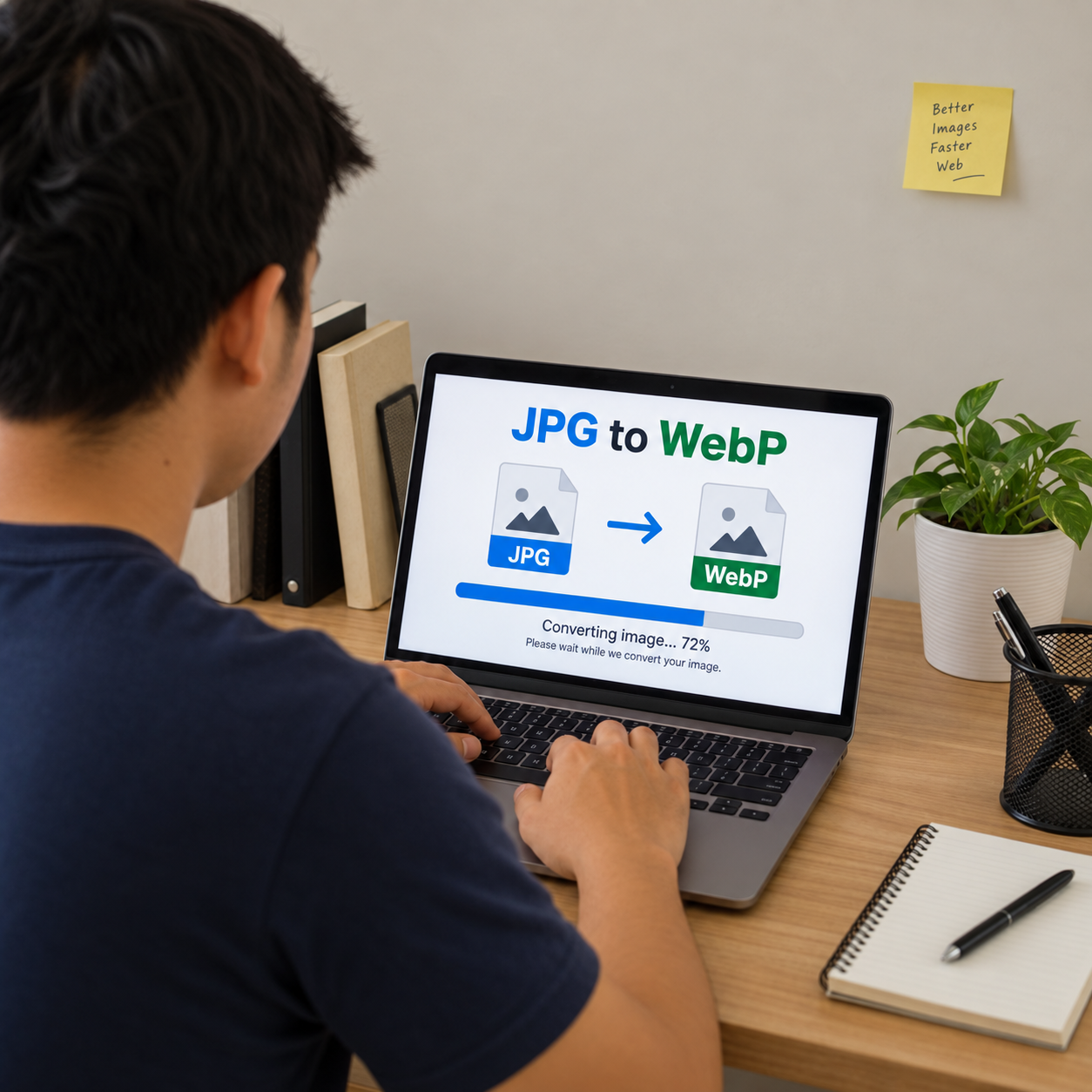 Effortless JPG to WebP Conversion